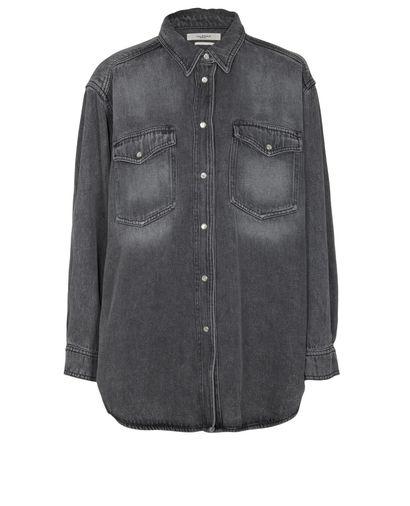 Isabel Marant Etoile Tania Oversize Shirt, front view