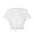 Isabel Marant Belita Shoulder Pad Knot T-Shirt, front view
