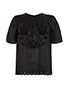 Isabel Marant Floral Lace Cut Out Top, front view