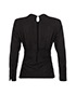 Isabel Marant Long Sleeve Pleat Top, back view