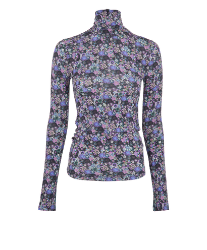 Isabel Marant Turtleneck Top, &pound;60, Clothing, Purple, Viscose, Front view