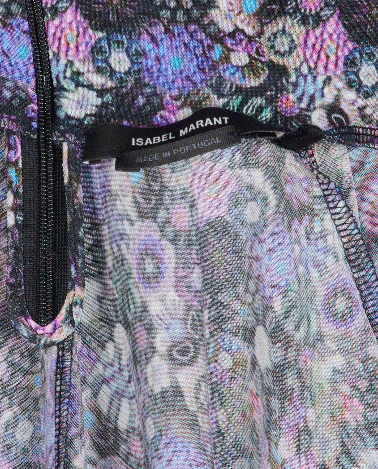 Isabel Marant Turtleneck Top, &pound;60, Clothing, Purple, Viscose, Other view
