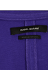 Isabel Marant Front-Split T-Shirt, &pound;40, Clothing, Purple, Cotton, Other view