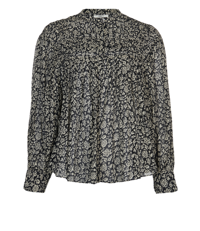 Isabel Marant Etoile Printed Tunic Top, front view