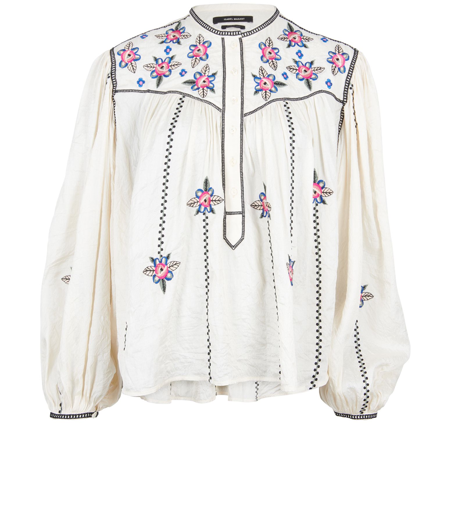 Isabel shops marant blouse