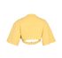 Jacquemus Cropped T-shirt, £60, Clothing, Yellow, Cotton, Back view