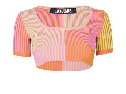 Jacquemus Yauco Cropped Top, front view