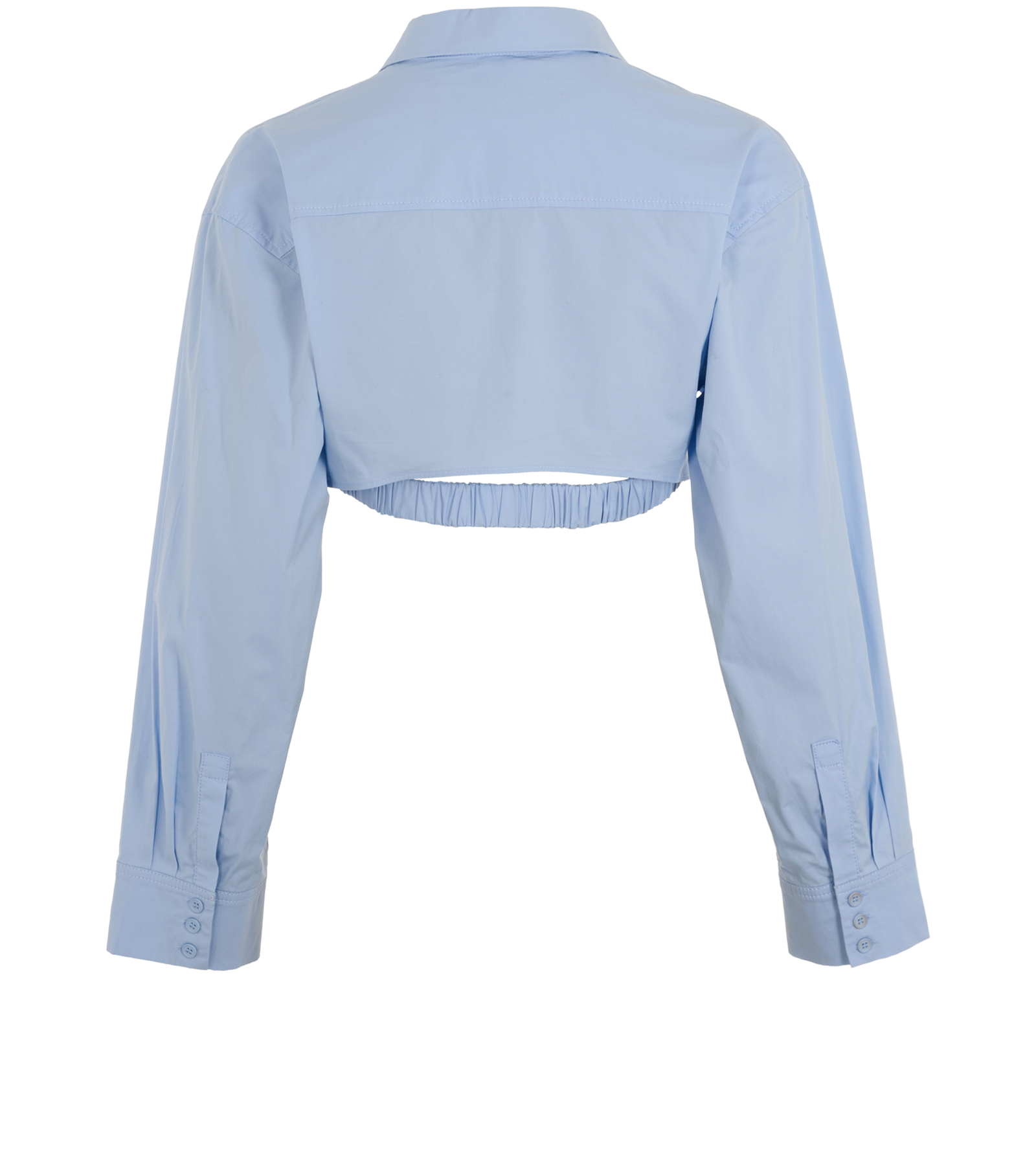 Jacquemus Le Chouchou Shirt, &pound;70, Clothing, Blue, Cotton, Back view
