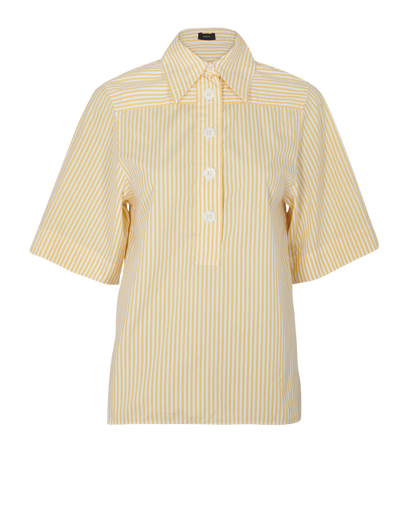 Joseph Striped Half Sleeve Shirt, front view