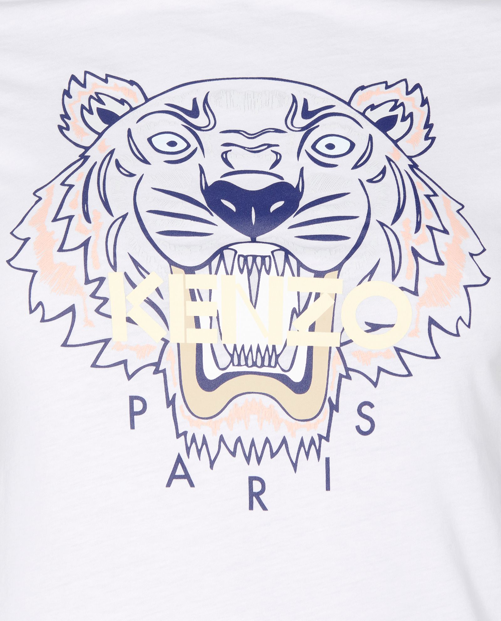 Kenzo Tiger T-Shirt, &pound;35, Clothing, White, Cotton, Other view