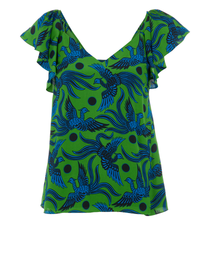 Kenzo Flying Phoenix Blouse, front view