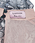 Lanvin Metallic Panelled Lace 2016 Blouse, other view
