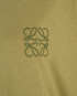 Loewe Embroidered Logo Oversized T-Shirt, &pound;180, Clothing, Khaki, Cotton, Other view