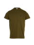 Loewe Anagram Embroidered T-Shirt, &pound;220, Clothing, Khaki, Cotton, Front view