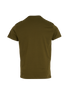 Loewe Anagram Embroidered T-Shirt, &pound;220, Clothing, Khaki, Cotton, Back view