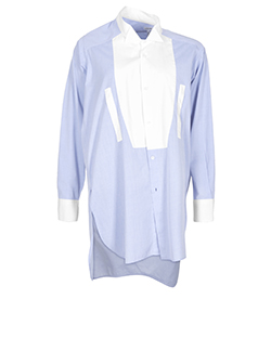 Loewe Shirt, Cotton, Light Blue/White, XS, 3*
