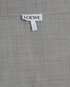 Loewe Anagram Oversized Short Sleeve Shirt, &pound;295, Clothing, Grey, Wool, Other view