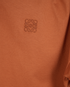 Loewe Anagram Embroidered Cropped T-Shirt, &pound;220, Clothing, Brown, Cotton, Other view