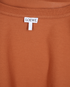 Loewe Anagram Embroidered Cropped T-Shirt, &pound;220, Clothing, Brown, Cotton, Other view