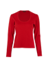 Loewe Long Sleeve Top, &pound;90, Clothing, Red, Wool, Front view