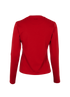 Loewe Long Sleeve Top, &pound;90, Clothing, Red, Wool, Back view