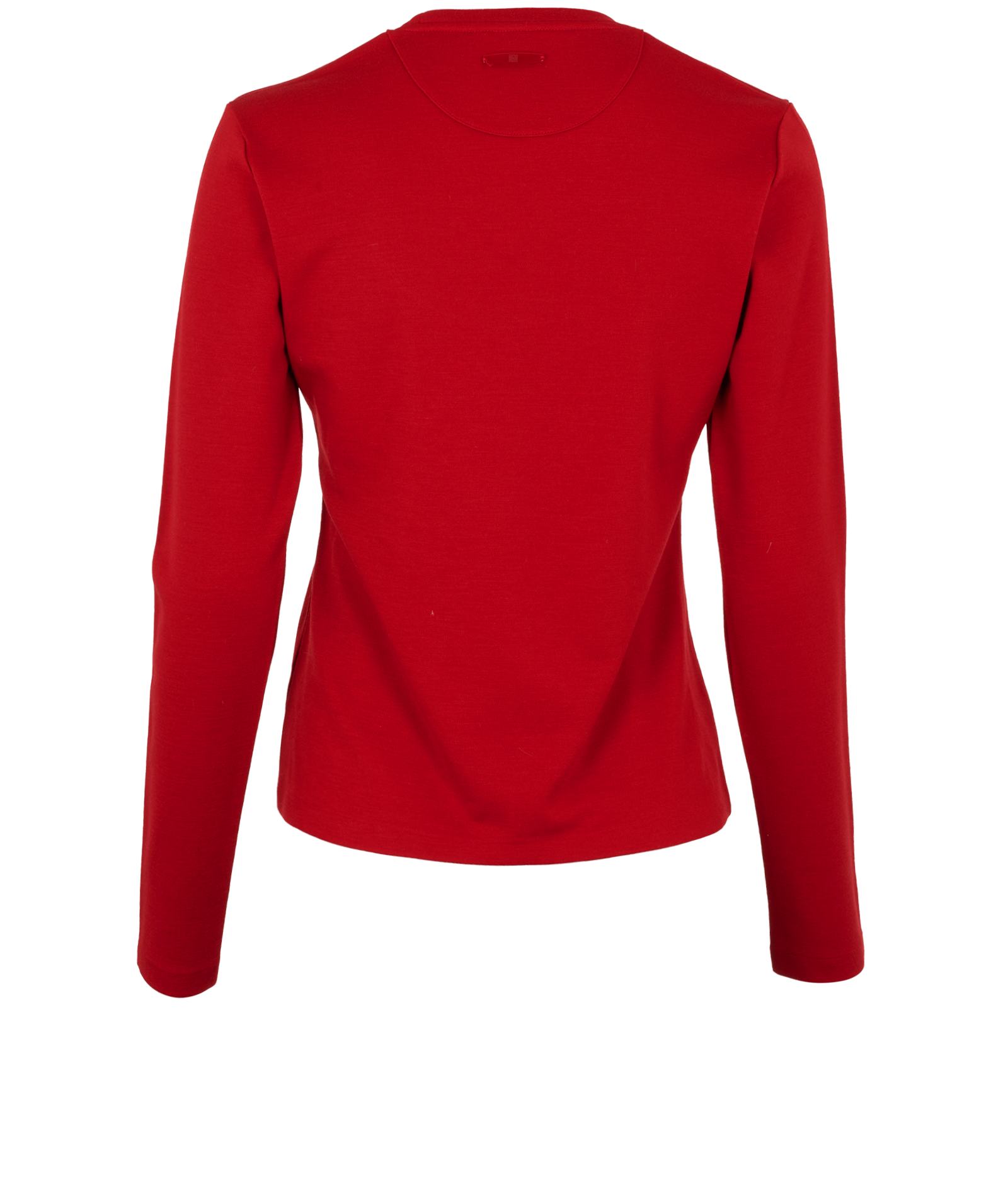Loewe Long Sleeve Top, &pound;90, Clothing, Red, Wool, Back view