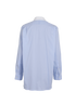 Loewe Asymmetric Shirt, &pound;150, Clothing, Blue/White, Cotton/Polyester (Polymer), Back view