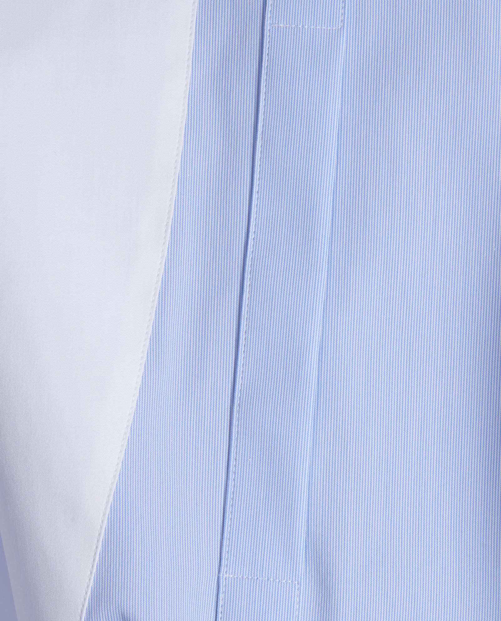 Loewe Asymmetric Shirt, &pound;150, Clothing, Blue/White, Cotton/Polyester (Polymer), Other view