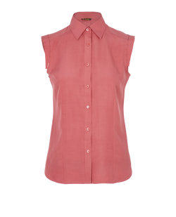 Loro Piana Sleeveless Top, Silk, Pink, UK8, 2*