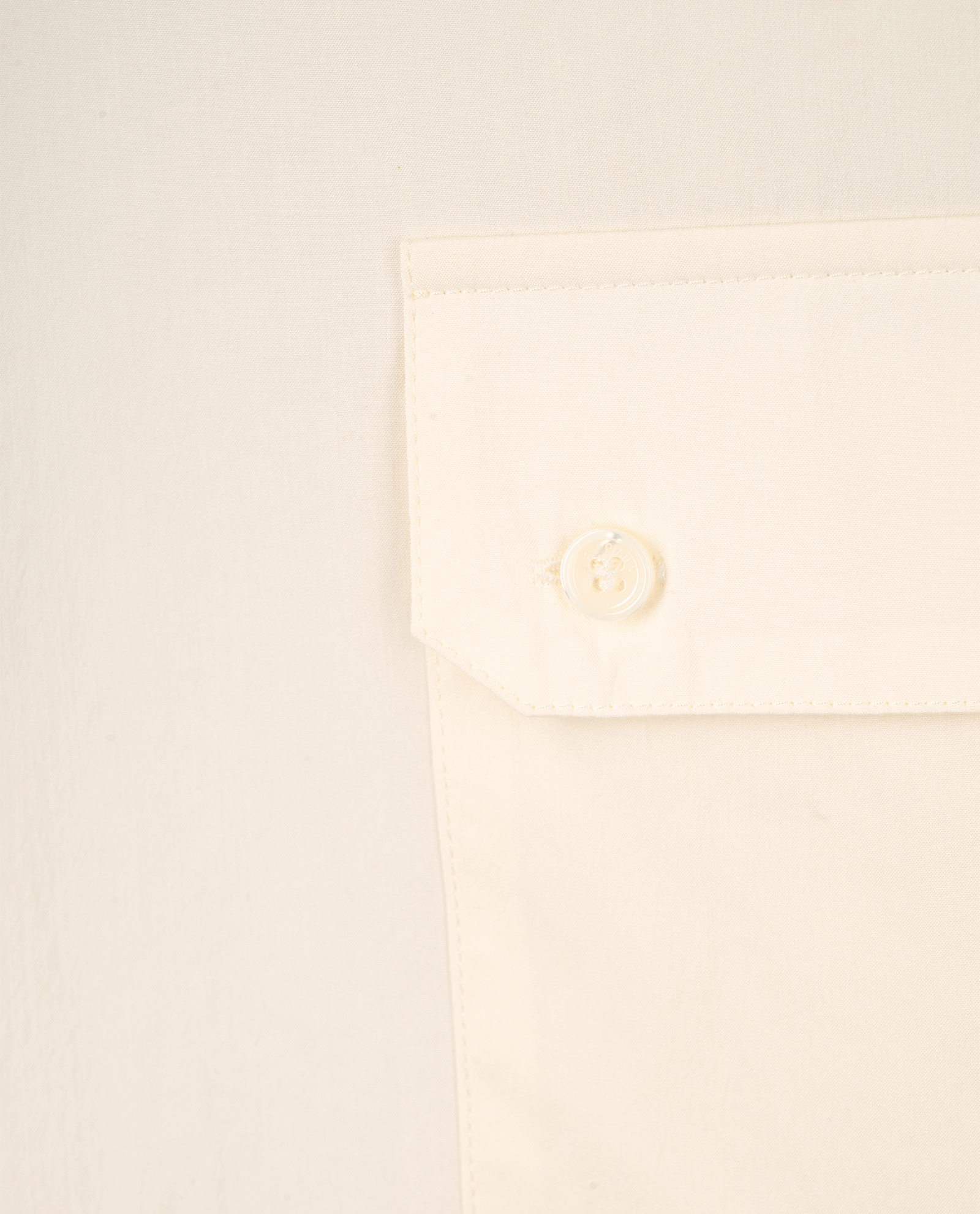 Loro Piana Utility Collarless Shirt, &pound;160, Clothing, White, Cotton, Other view
