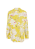 Loro Piana Floral Blouse, &pound;150, Clothing, Yellow, Silk, Back view