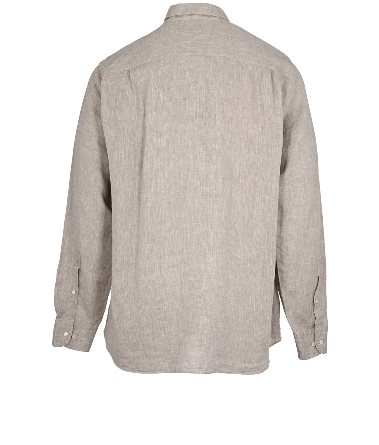 Loro Piana Shirt, &pound;160, Clothing, Beige, Linen, Back view