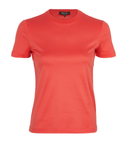 Loro Piana Logo T Shirt, Cotton, Red, UK6, 3*