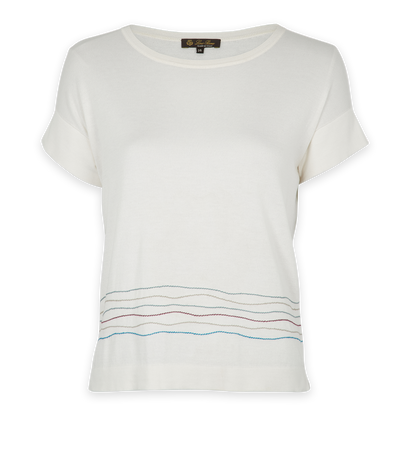 Loro Piana Striped Top, front view