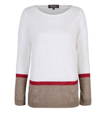 Loro Piana Long Sleeve T-Shirt, front view