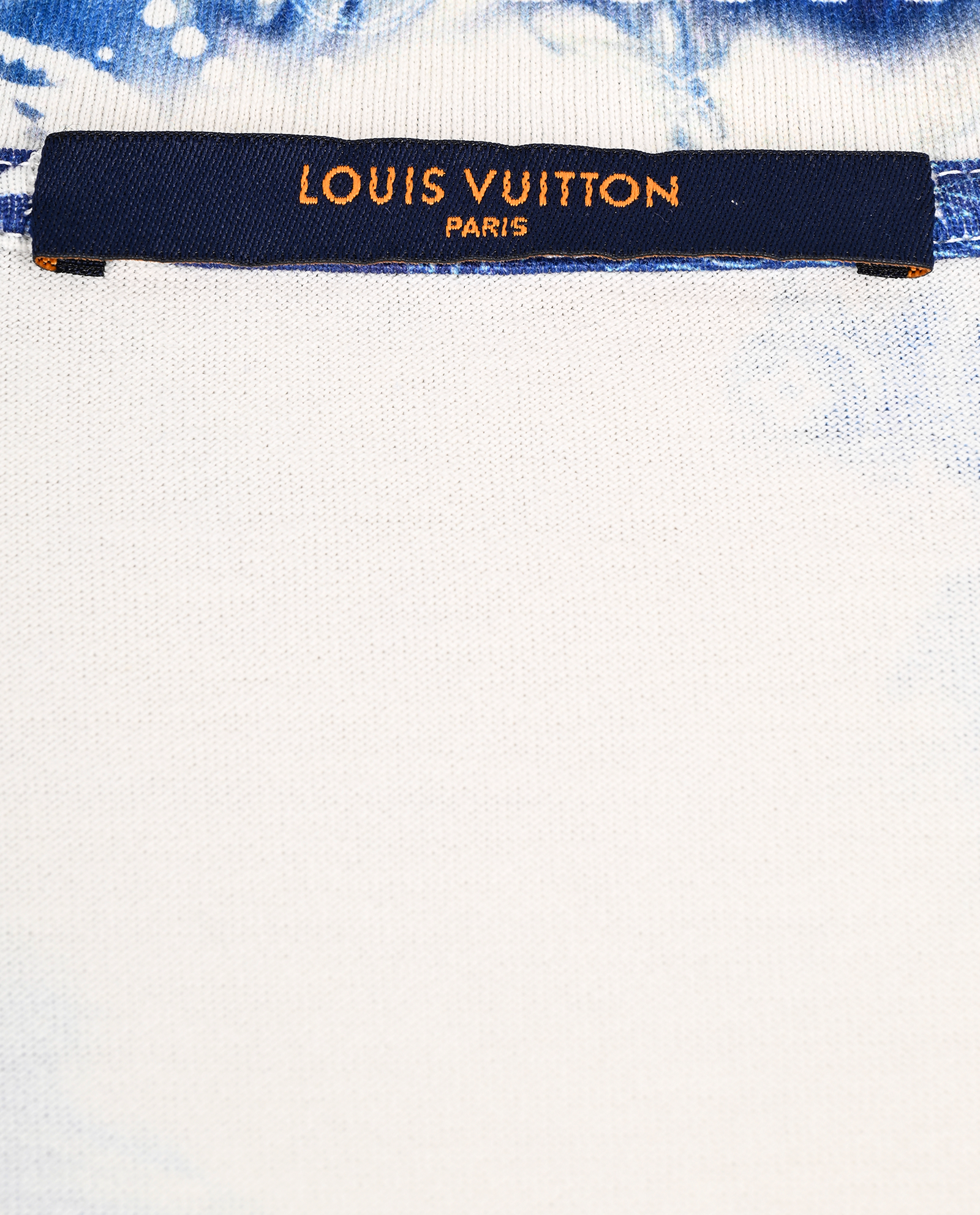 Louis Vuitton Monogram Bandana T-Shirt, &pound;250, Clothing, Blue/White, Cotton, Other view
