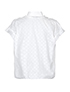 Louis Vuitton Monogram Frill Blouse, back view