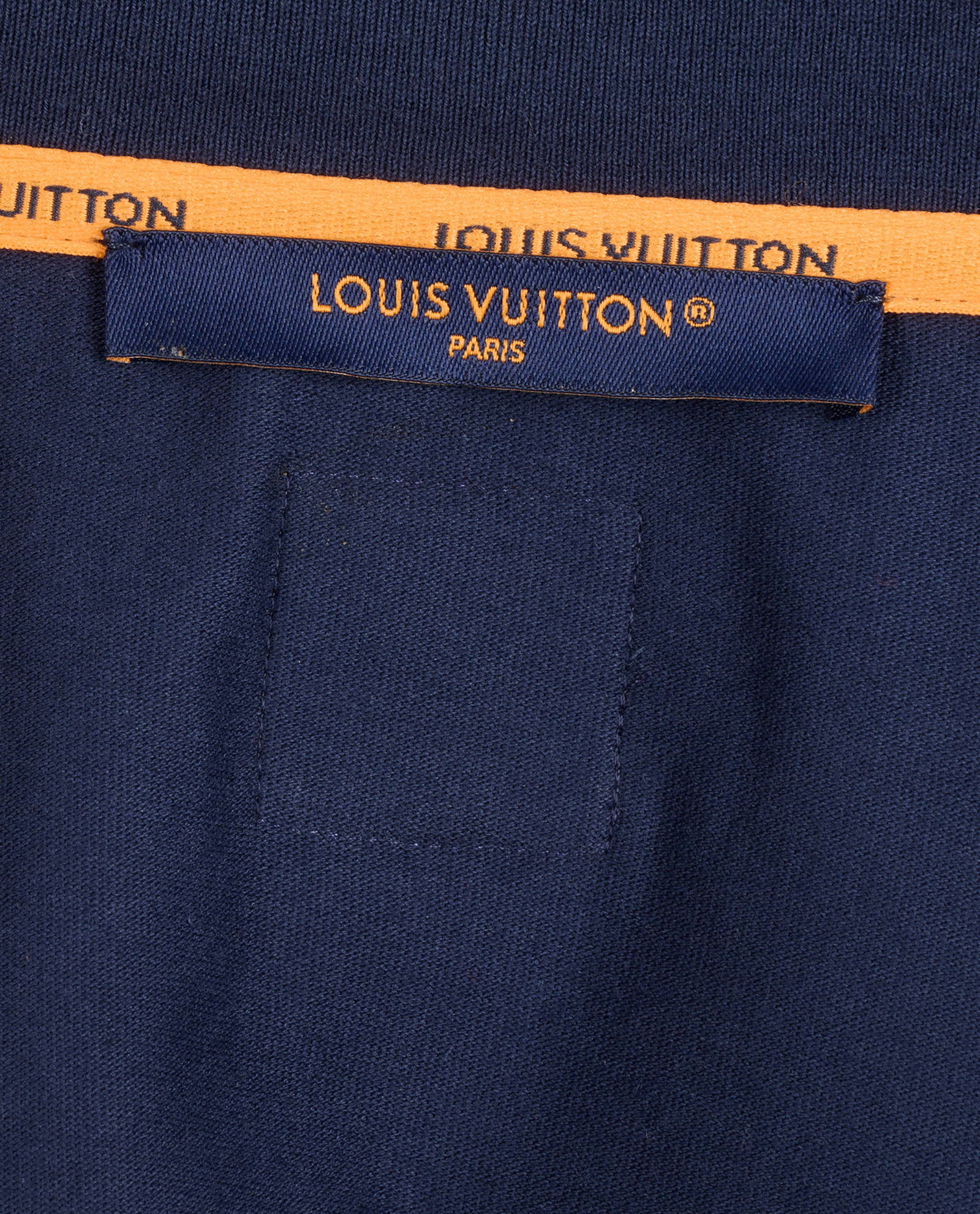 Louis Vuitton 2025 Embroidered T-Shirt, &pound;475, Clothing, Navy, Cotton, Other view