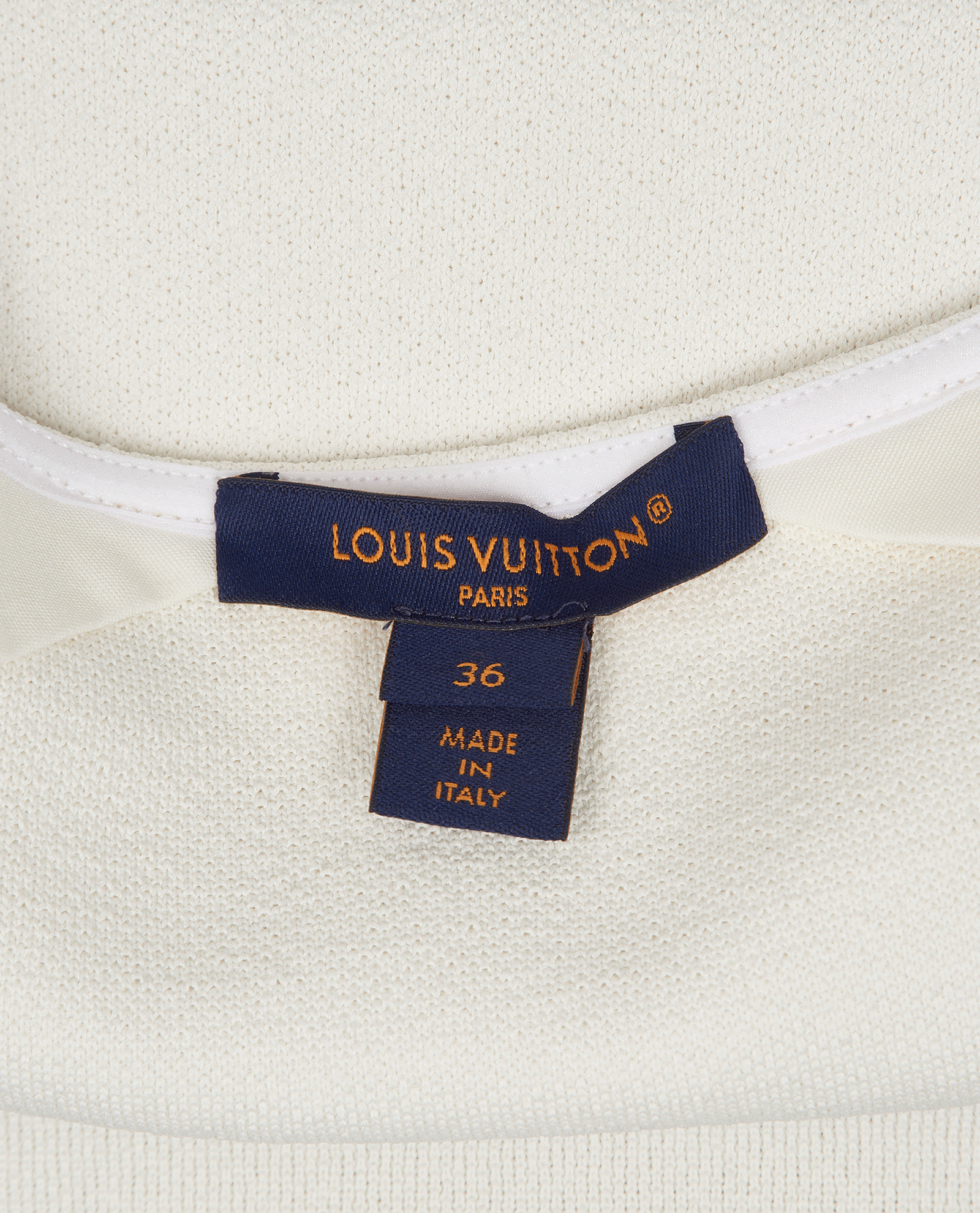 Louis Vuitton XXL Buckle Sleeveless Top, &pound;450, Clothing, White, Polyester (Polymer)/Viscose, Other view