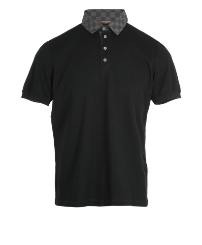 Louis Vuitton Damier Graphite Polo Shirt, front view