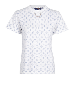 Pre-loved Louis Vuitton Escale Printed T-Shirt - £380