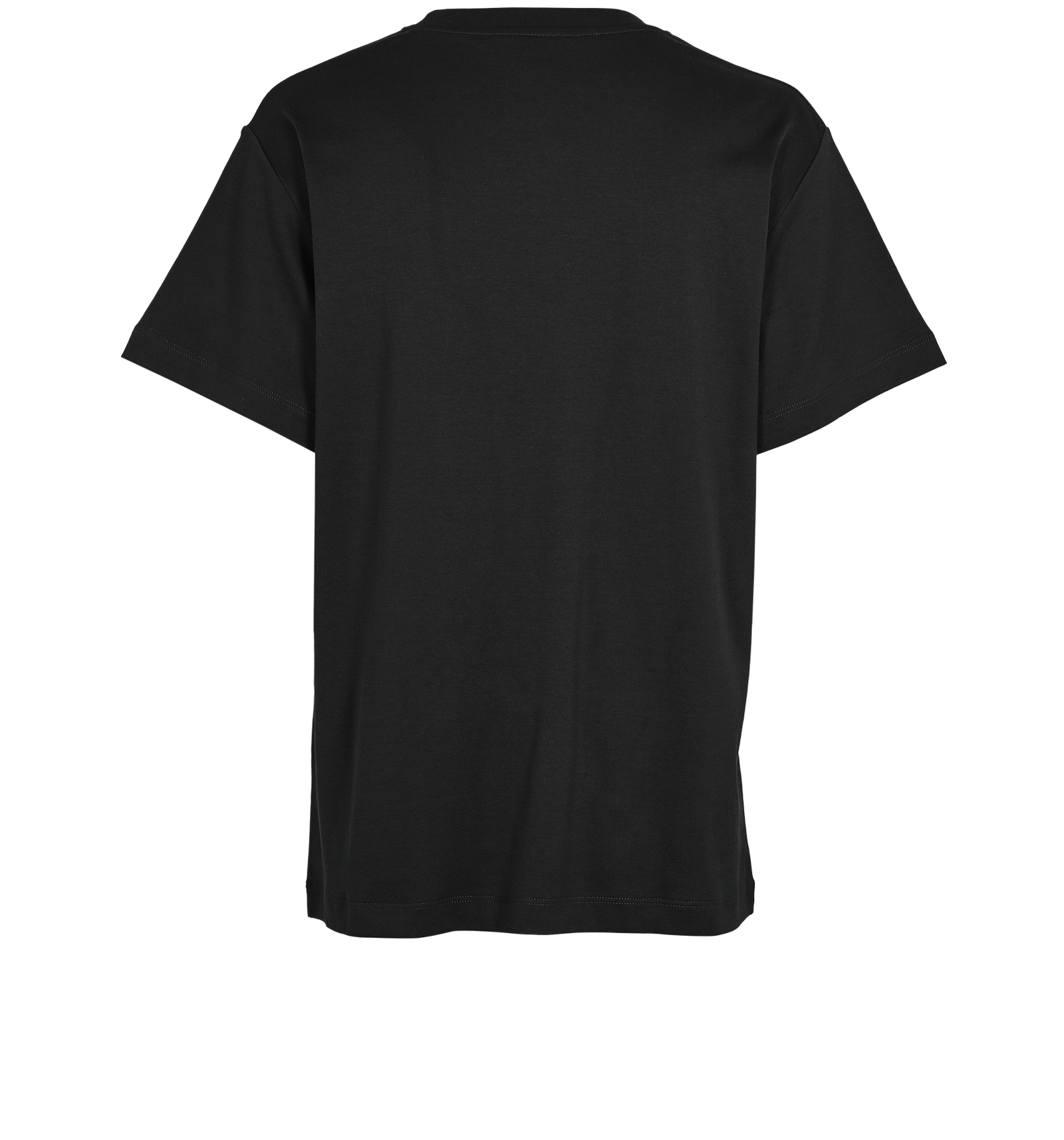 Louis Vuitton Flocked LV T-Shirt, &pound;375, Clothing, Black, Cotton, Back view