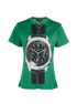 Louis Vuitton Printed Chain Detail T-Shirt, front view
