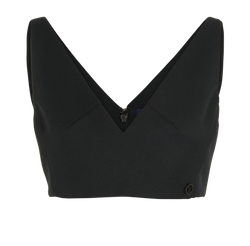 Louis Vuitton Crop Top, Poly, Black, UK8, 2*