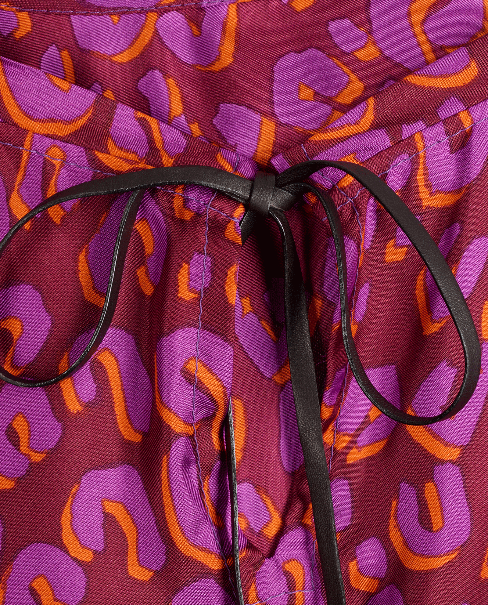 Louis Vuitton Printed Blouse, &pound;110, Clothing, Purple, Silk, Other view