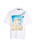 Louis Vuitton Graphic T-Shirt, &pound;150, Clothing, White, Cotton, Front view