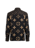 Louis Vuitton Monogram Shirt, &pound;495, Clothing, Black/Brown, Silk, Back view