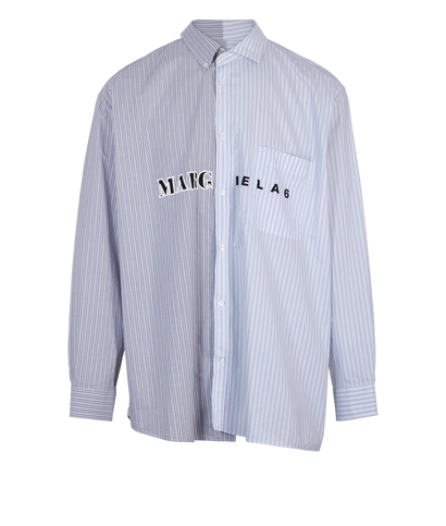 Maison Margiela MM6 Half Mix Stripe Shirt, front view