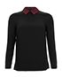 Marni Collar Long Sleeve Blouse, front view