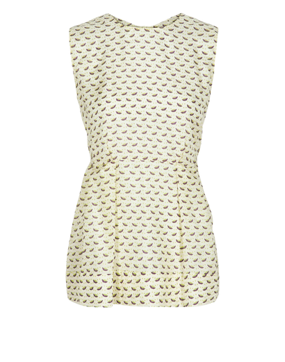 Marni Feather Print Sleeveless Top, front view